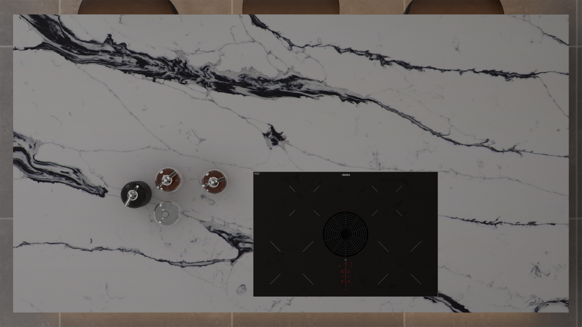 Calacatta Black Quartz Worktop