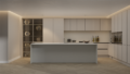 White Kitchen Worktops