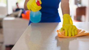 how to clean quartz kitchen worktops